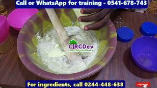 How To Make Natural Hair Shampoo Twi Version - Step By Step