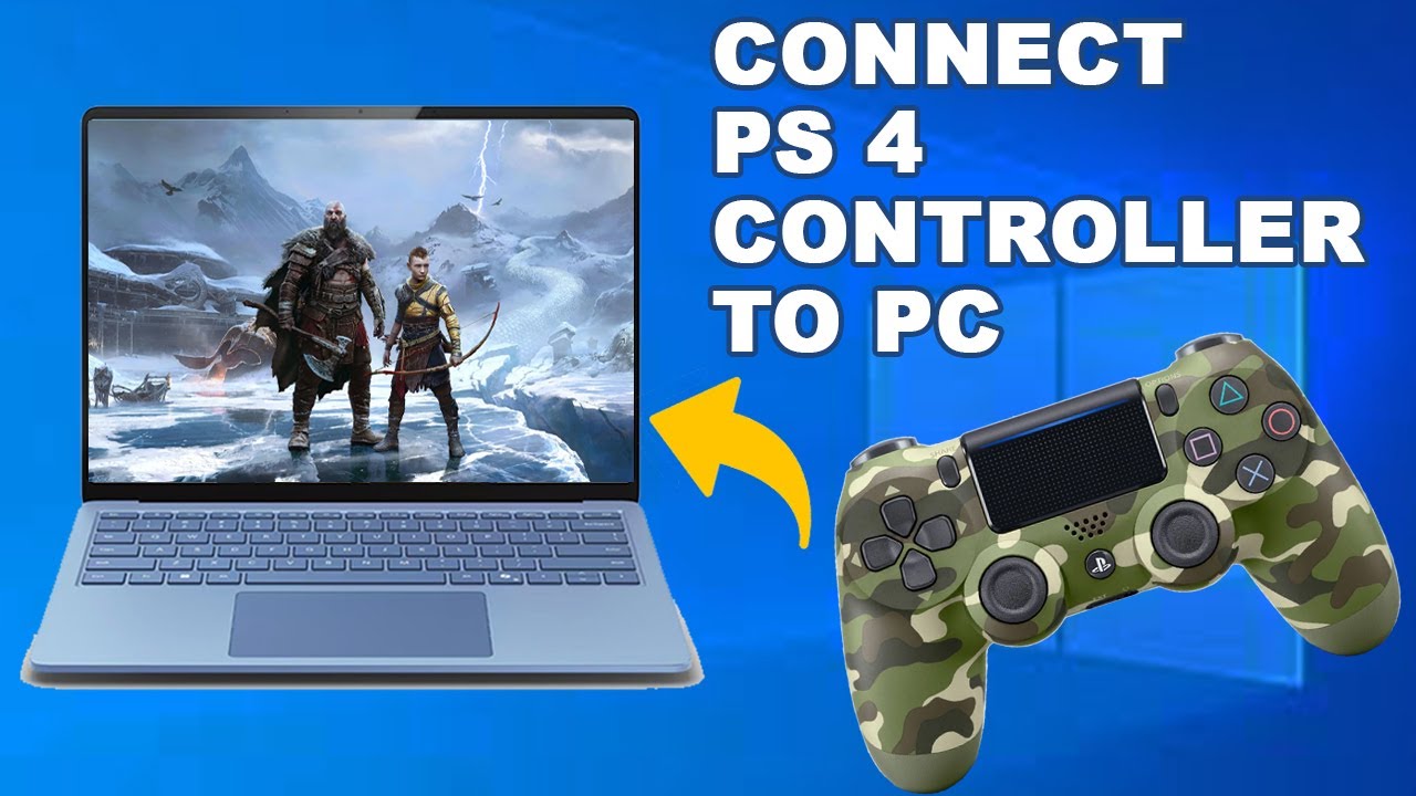 How to Easily Connect Your PS4 Controller to a PC in 2024/2025 | Step ...