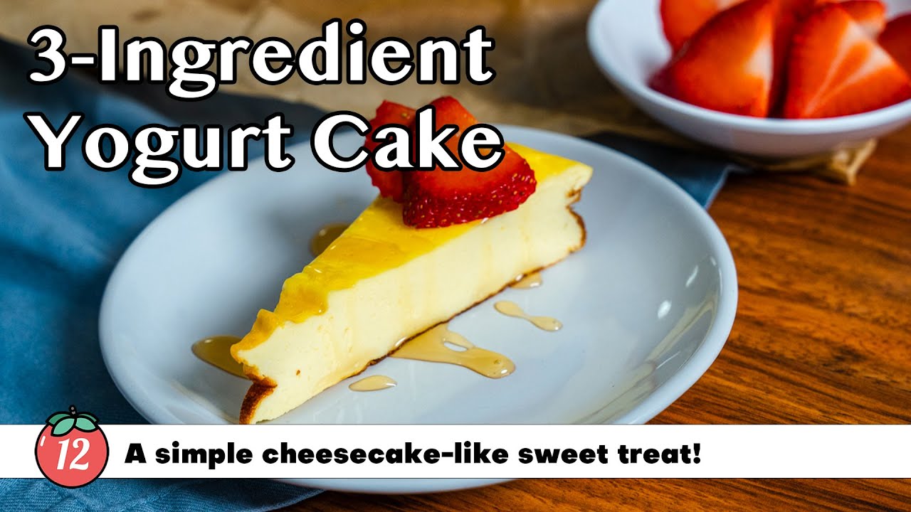 3 Ingredient Yogurt Cake