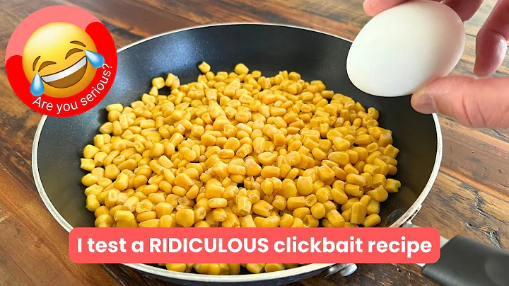 "1 can of corn with 1 egg and your kids will be asking for this snack everyday!"