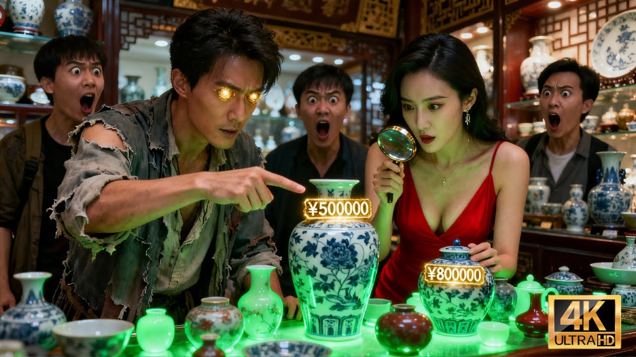 Nyaris mati, ia bangkitkan Mata Surgawi: menembus segalanya, nilai asli palsu, dan raup jutaan antik