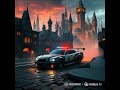 Ethereal Police Car in Vibrant Fantasy World Short Fan Film Part 2 with music