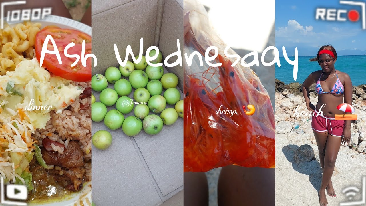 DAILY VLOG: ASH WEDNESDAY IN JAMAICA 🇯🇲 ✨️ BEACH + DINNER WITH FAMILY!!!