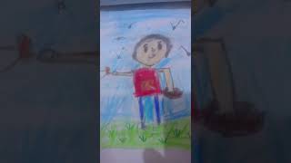 رسم ولد/رسم للاطفال كيوت