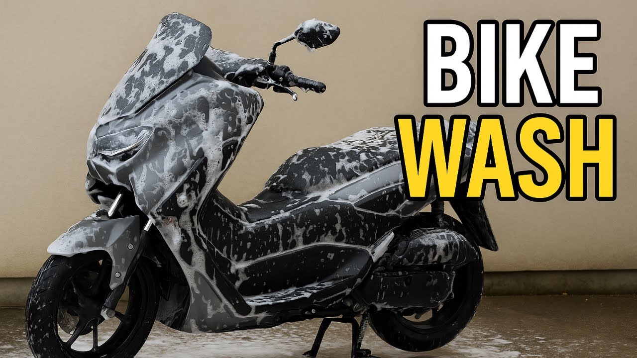 How I Wash My Yamaha NMAX 125 at Home (No Pressure Washer)
