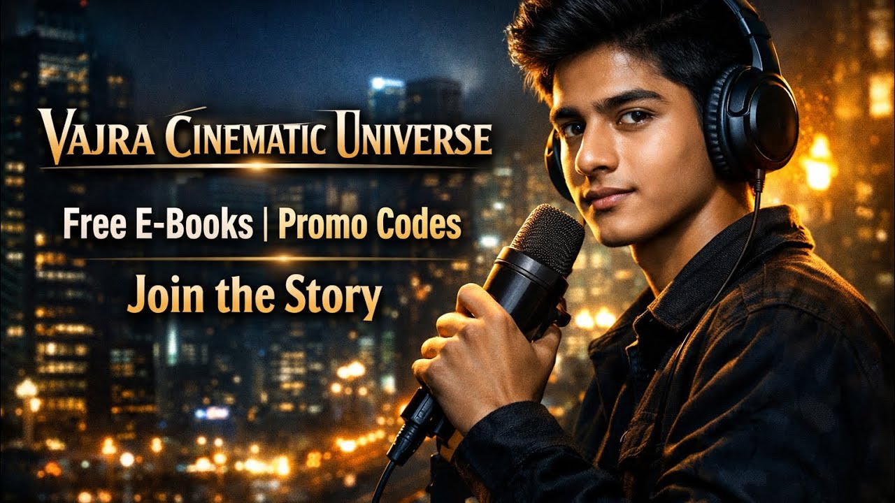 Vajra Cinematic Universe | How to join ? | Free E-Books & Promo Code Explained
