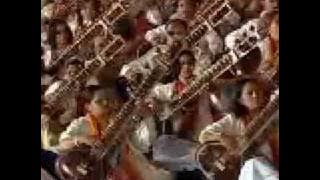 First time ever in the World, a Grand Symphony of a 1000 Sitarists - Raag Hansadhwani