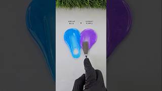 color mixing slime #colormixing #satisfying #art #shorts