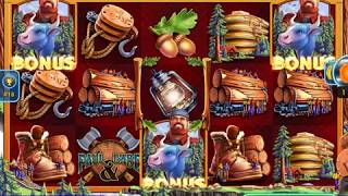 PAUL & BABE Video Slot Casino Game with a FREE SPIN BONUS screenshot 2