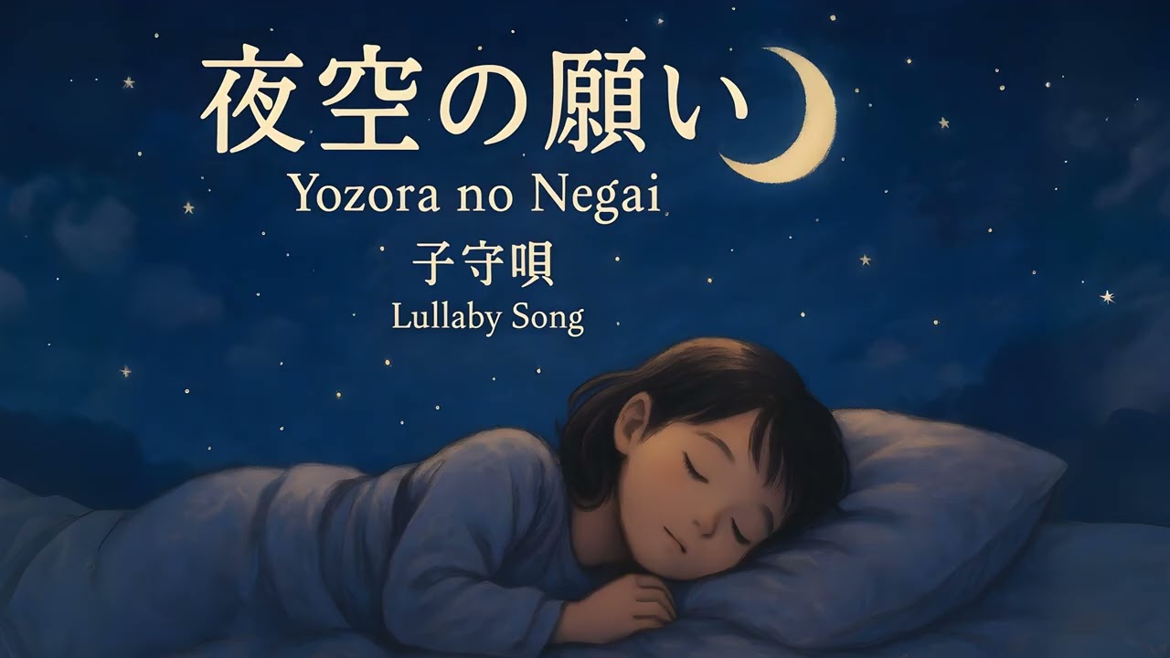 Night Sky Wish Lullaby 🌠 1 Hour of Peaceful Sleep Music