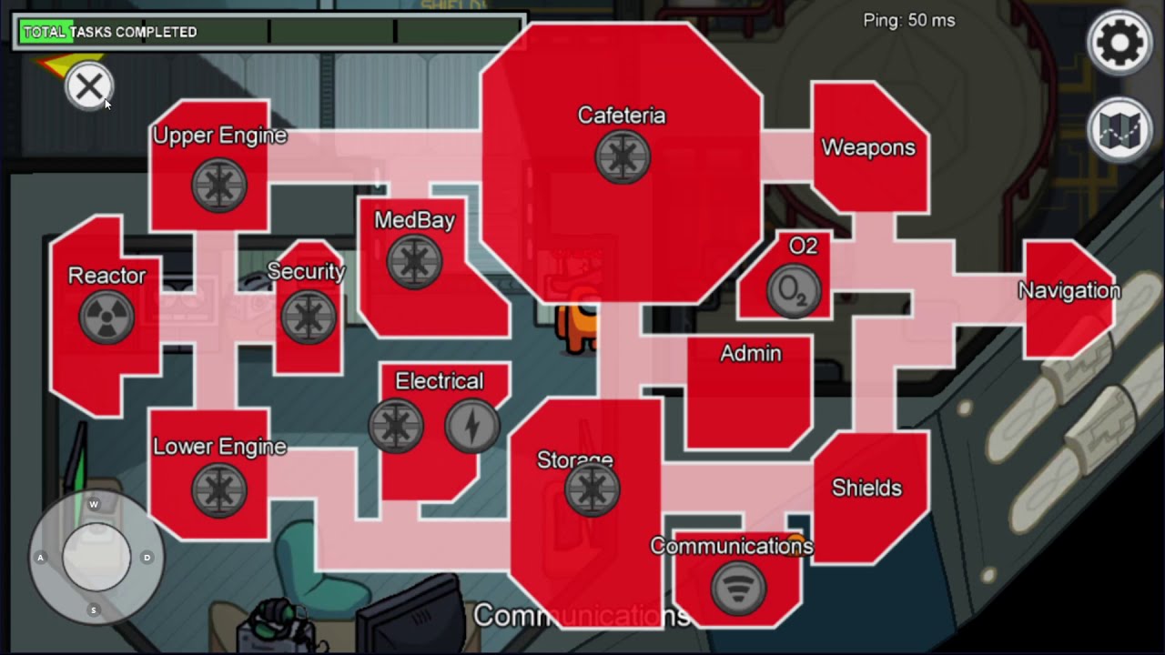 Among Us Impostor Gameplay The Skeld Map YouTube Maxresdefault