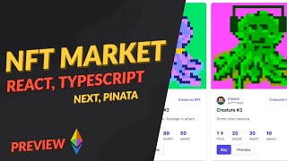NFT Marketplace in React, Typescript & Ethereum - Full Guide [Early Preview]