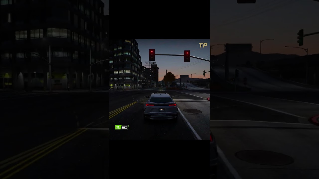 GTA 5 Mods - Realistic Ray Tracing Gameplay And Lighting With Hyper Photorealism Vegetation