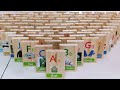 ABC SONG Alphabets Dominoes Learn Shapes With Dominoes Domino ABC 