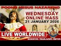 QUIAPO CHURCH LIVE MASS TODAY · 21 JANUARY 2026 · Wednesday (HEALING MASS)