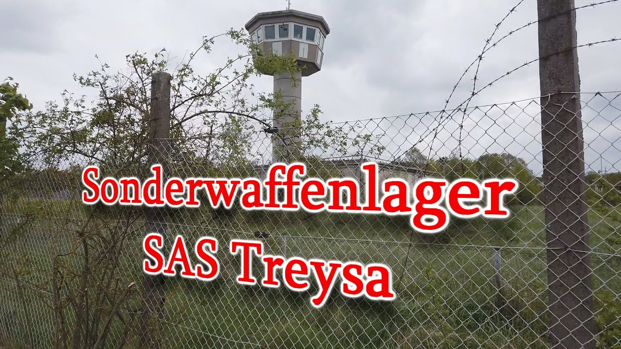 No (legal) way in! 😢 Sonderwaffenlager SAS Treysa / Rörshain☢️