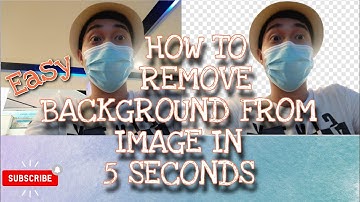 REMOVE BACKGROUND FROM IMAGE IN 5 SECONDS | TUTORIAL VLOG