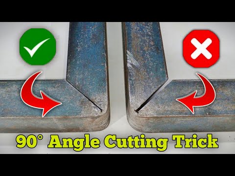 Secret Angle Iron 90° Cutting