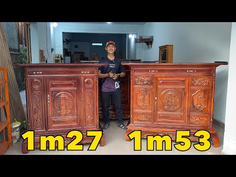 Video Tủ thờ đẹp giá rẻ - tủ thờ mẫu mới 2022 - youtube