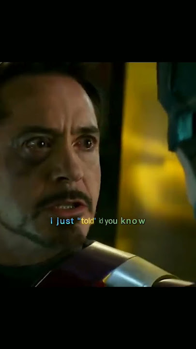 ironman said #shortvideo #viralvideo #ironman #final #captian #music