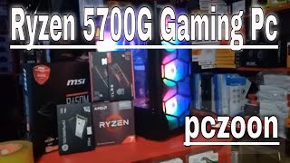 Budget Gaming Pc Build For ryzen 5700g With Msi  B450M pro vdh max In Comilla