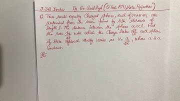 Irodov 3.3 Question | Electrodynamics | 12th Class | IIT Advance Level Problem