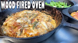 Exclusive Chicken In Dijon Mustard In A Wood Fired Oven | Dutchy Cooking | Cast Iron Wednesday Information