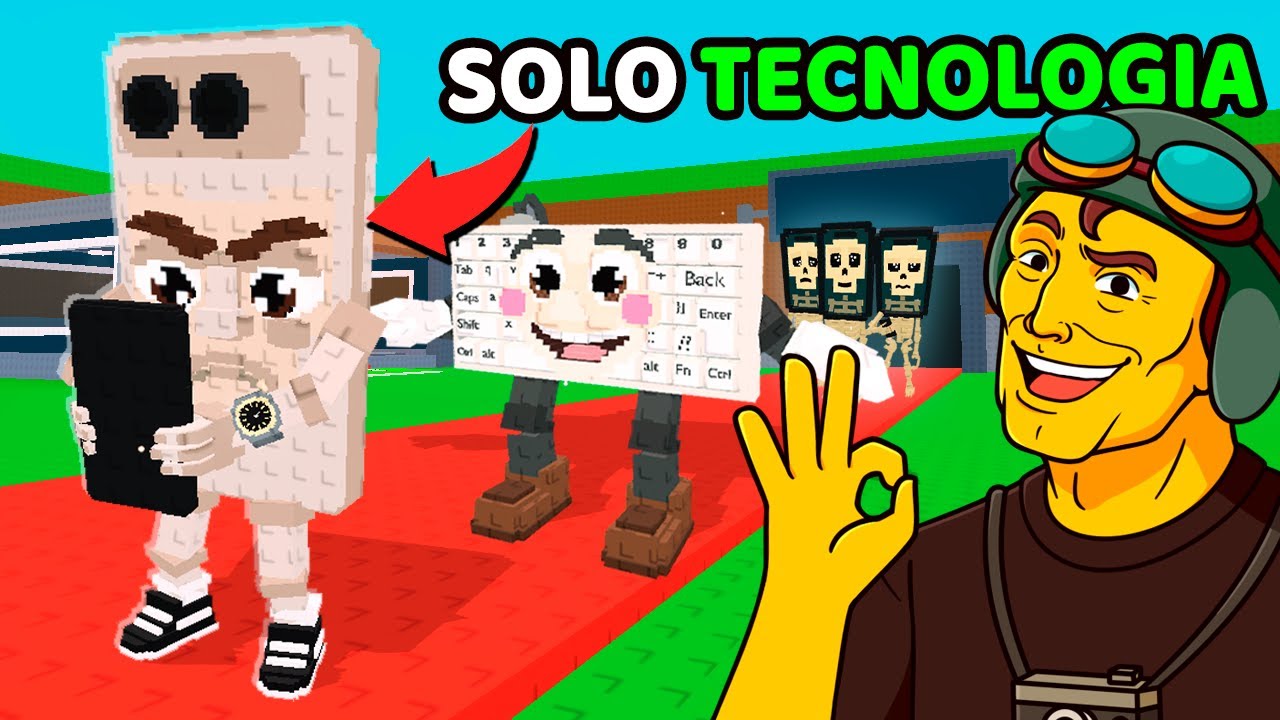 De 0$ a $1 TRILLON SOLO con BRAINROTS TECNOLOGICOS