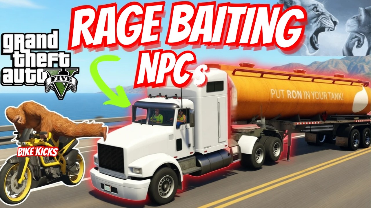 These GTA NPCs took my Rage Baiting WAY too far💀