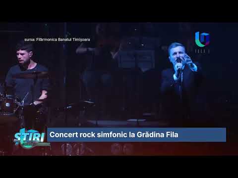 Concert rock simfonic la Grădina Fila