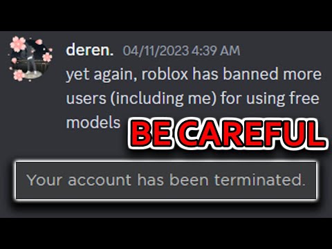 roblox is banning people for making games… - YouTube