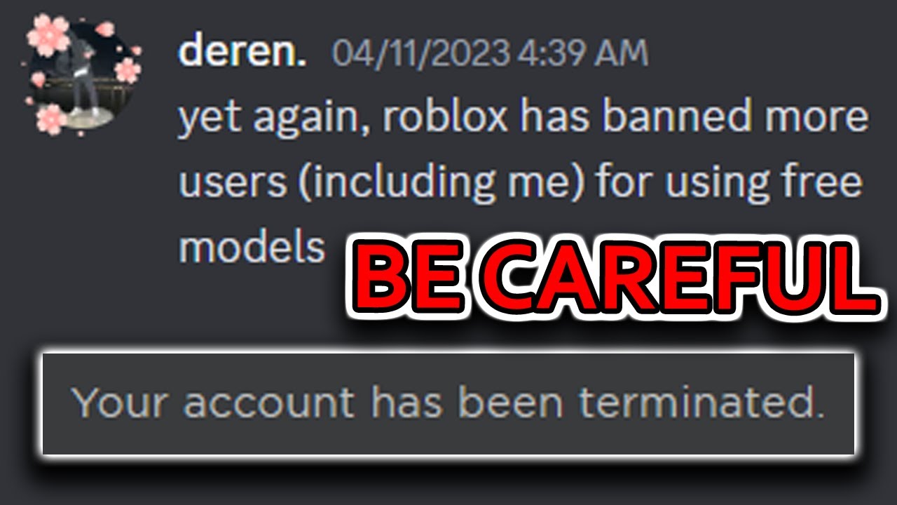 roblox is banning people for making games… - YouTube