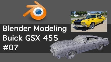 Blender Car Modeling 07-Live Stream