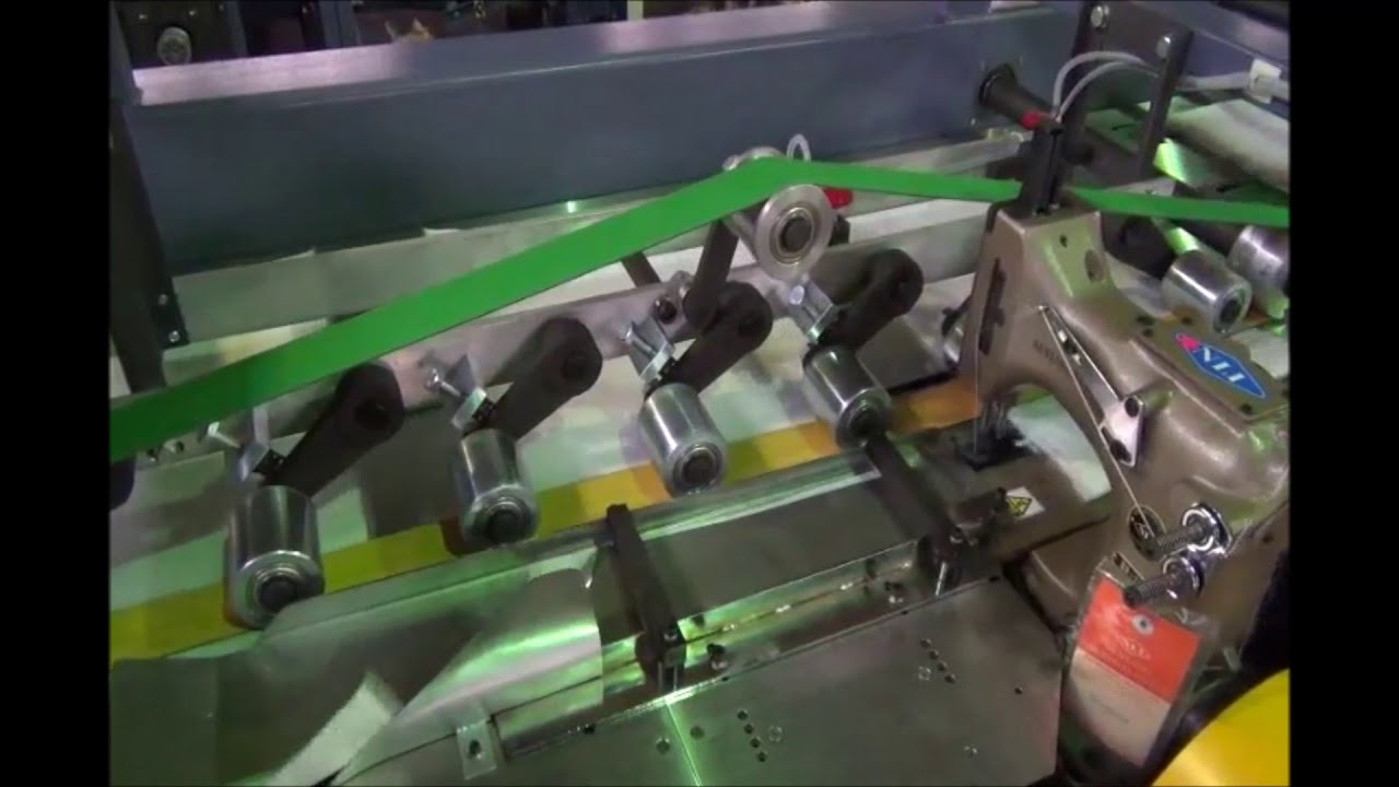 Cutting and Sewing and Punching all in one machine - YouTube