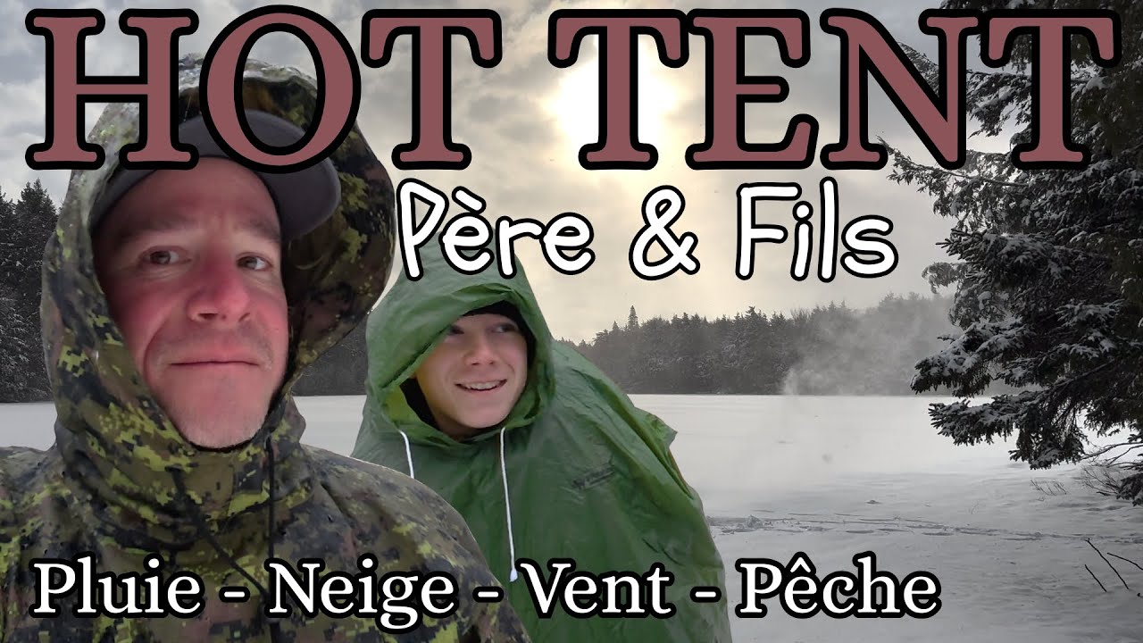 ❄️ AVENTURE HIVERNALE EN HOT TENT : DEUX NUITS AU BORD D'UN LAC GELÉ