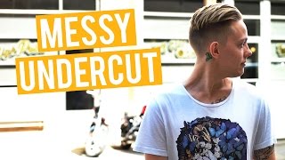 Messy Undercut | Men's Haircut & Style