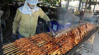Cooking Masters! Amazing Charcoal Grilled Chicken & Grilled Fish- Thai Street Food