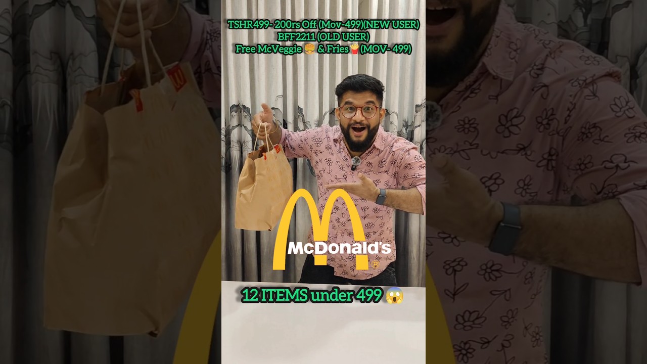 McDonald's Secret Offer 😱|