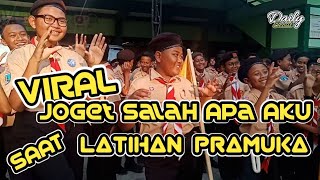 Viral Joget Salah Apa Aku Saat Latihan Pramuka