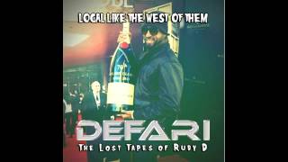 Defari - No Gunz Come Out
Defari - No Gunz Come Out - Look Like The Wst Of Them - The Lost Tapes Of Ruby D
http://hiphopisdream.com/defari-local-like-the-west-of-them-the-lost-tap/#.USmRIx3qnLQ
Long-awaited, brand new release from legendary West Coast emcee Defari. Features production from Madlib, DJ Khalil, Alchemist and others. Defari - No Gunz Come Out