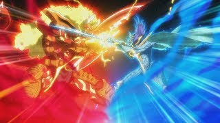 (AMV Battle!)Beyblade x Dragon Ball Super AMV [ Cold as Ice - Blacklite District ]