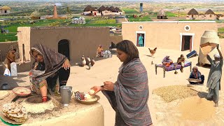 Unique Organic Village Life Pakistan | Ancient Culture of Pakistan |Cooking Village Traditional Food