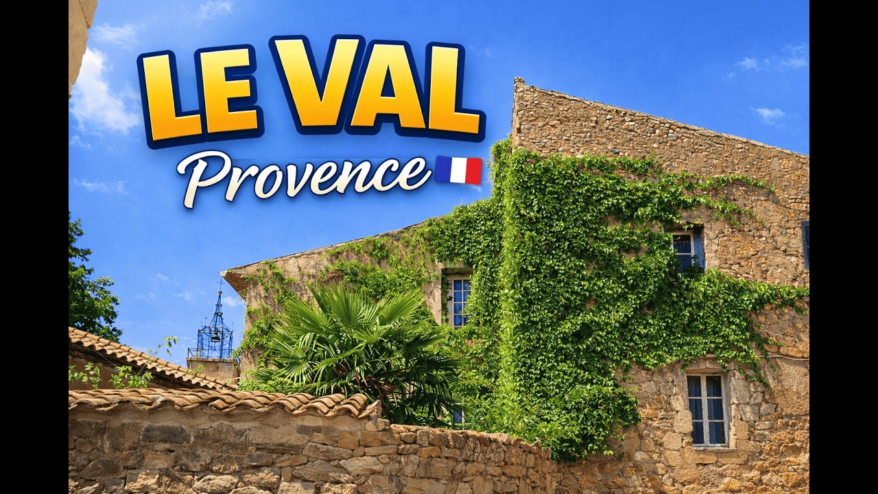 Le Val, Provence 🇫🇷 | Beautiful French Village Walking Tour