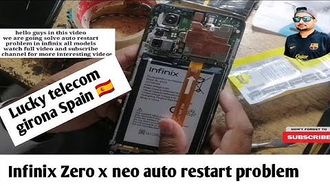 How to fix auto restart infinix zero x neo | Infinix zero x neo auto restart problem #infinix #zerox