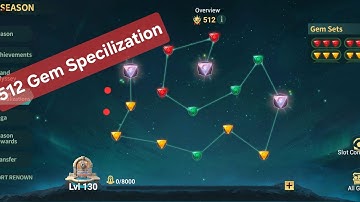 Gem Specialization. Tutorial  Part 2 - Sea of Conquest - SOC 