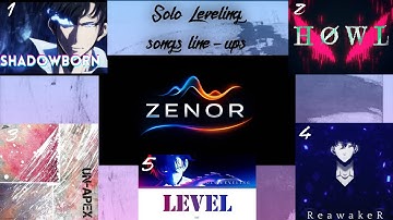 Line-ups of of Solo Leveling songs.