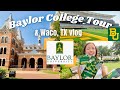 BAYLOR UNIVERSITY COLLEGE TOUR | Campus Life & McLane Stadium | Plus Visiting Magnolia & MORE! Waco