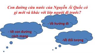 SỬ 9: BÀI 16- HOẠT ĐỘNG CỦA NGUYỄN ÁI QUỐC Ở NƯỚC NGOÀI