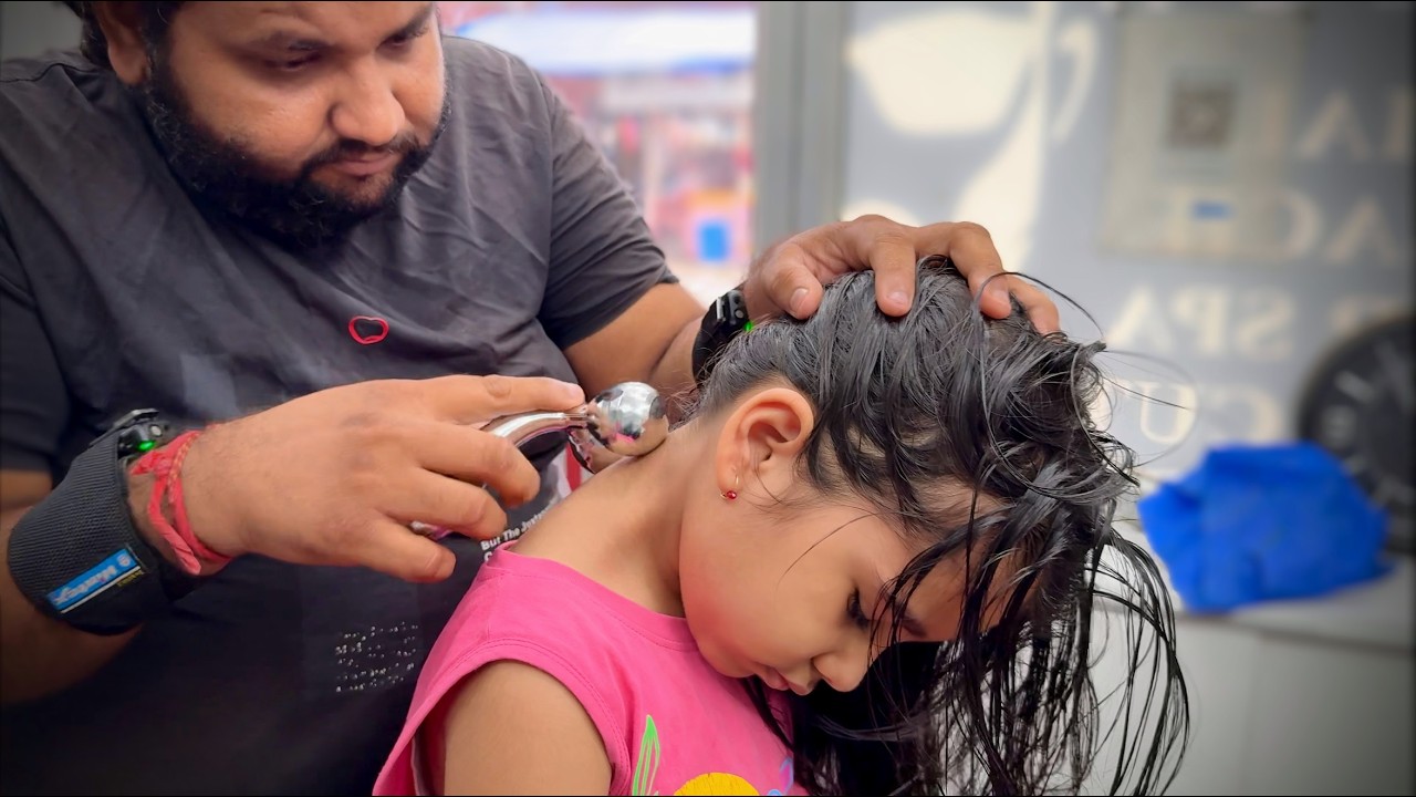 SHAMBOO Barber $2 Ultimate STRESS KILLER Head & Body Massage With New Tool | Indian ASMR 🇮🇳