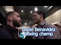 (EPIC) David Benavidez & Caleb Plant Faceoff Maybe Fight Of The Year  EsNews Boxing